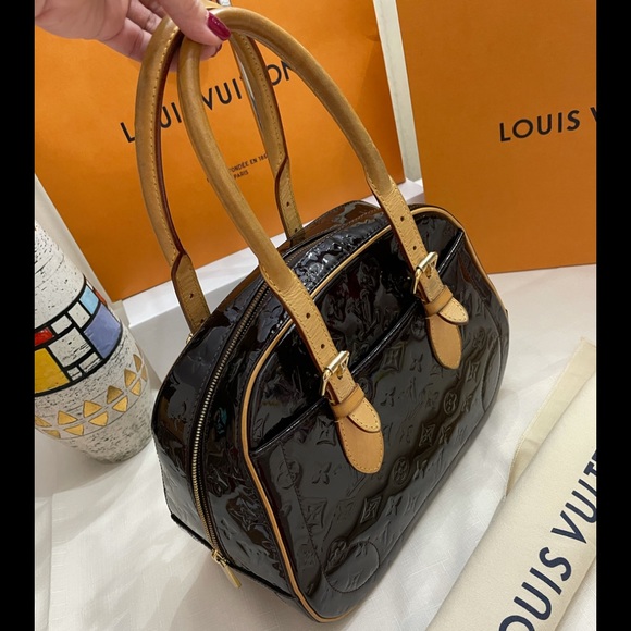 Louis Vuitton Amarante Monogram Vernis Summit Bag - Picture 10 of 15